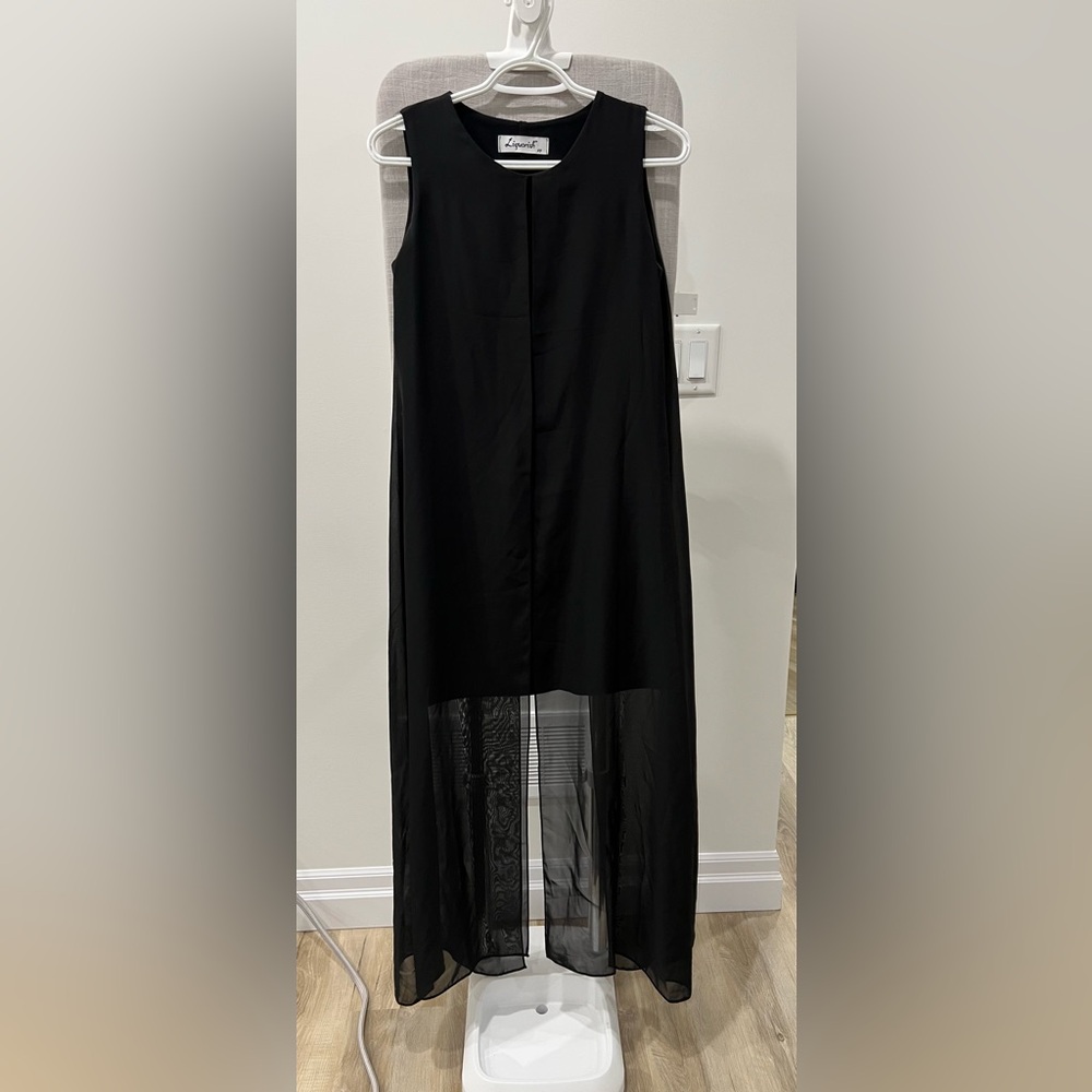 Elegant Black Maxi Dress